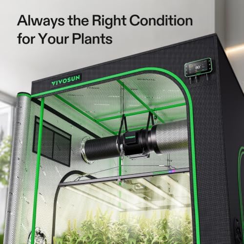 VIVOSUN 4x4 Grow Tent Kit w/ 500W Bar LumaLight E42A+ Smart Control System - Image 2