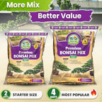 DUSPRO Pre-Mixed & Ready to Use 4-in-1 Bonsai Soil Mix, 4 Quarts - Image 6
