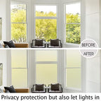 HIDBEA Frosted Glass Window Privacy Film,Static Cling 45.2 in x 6.5 ft - Image 3