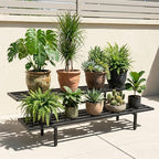 Heavy Duty Plant Stand Outdoor Indoor, Large Metal 48" L x 10" W x 12" H - Image 4