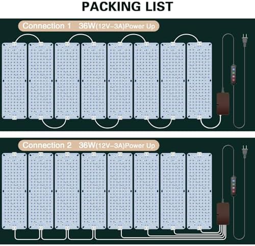 100W Full Spectrum Grow Lights Panel for Indoor Plants - Image 7