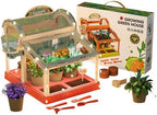 ordinarYone LED Enhanced Childrens Greenhouse Made With Acrylic For Indoor Plant Growing And Learning Activities - Image 6