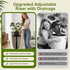 Adjustable Plant Risers for Inside Pots, 16-28 Inch Lift Height - Image 3