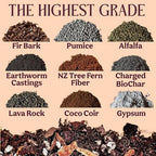 Craft Aroid Potting Mix- Elite Organic Alocasia, Philodendron, Monstera Soil Mix, Chunky, Well Draining Potting Soil for Indoor Plants, All Tropical Plants & Houseplants, Sustainable & Peat Free 8QT - Image 5