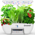 Growell Hydroponics Growing System, 17 Pods Large Indoor Garden with 2 Fans by Growell