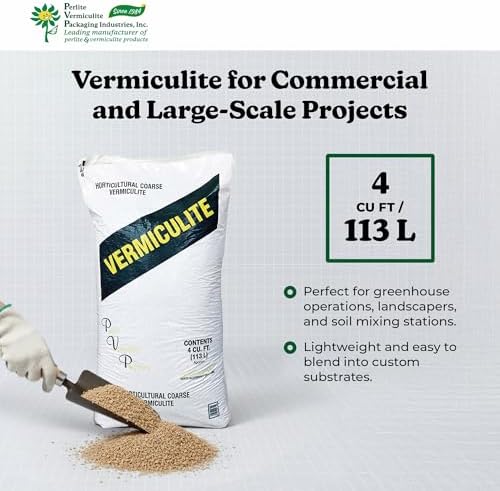 FarmTek Horticultural Vermiculite, 4 Cubic Feet, Coarse A-3 Grade - Image 6