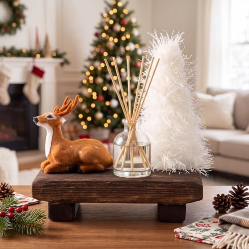Briwooody Wood Riser Pedestal Stand for Kitchen Counter, 9 x 6 Inch - Image 5