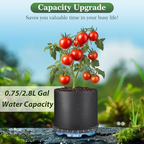 Self Watering Fabric Pot Base, Auto Pots Fit for 5 Gallon Grow Bags - Image 4