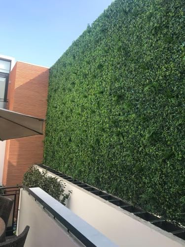GreenSmart Premium Artificial Grass Wall Panels | Realistic Plant Greenery Privacy Panels | Decor for Fence, Garden, Patio & Balcony | Never Fade Indoor Outdoor Use (Jade (Large Single Panel)) - Image 6