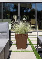Veradek Pure Series Nobleton Planter - Tapered Square Outdoor Planter - Image 4