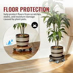 HOLKIE 20" Plant Stand with Wheels丨Total Capacity 480 lbs - Image 6