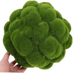 Simulated Moss Ball Decorative Balls for Crafts Fake Plants for Indoor Window Ceiling Landscape - Image 2