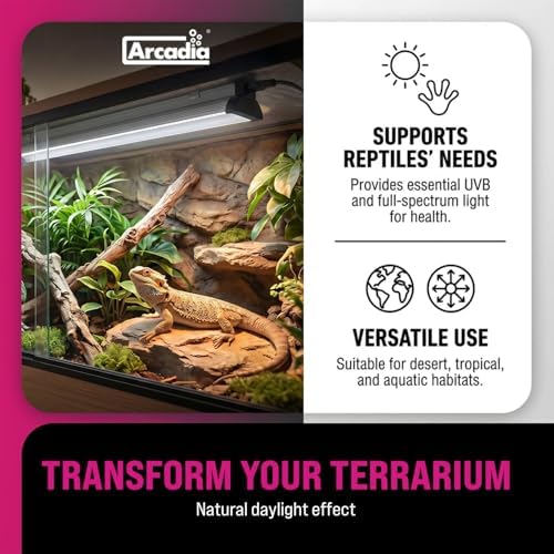 Arcadia Jungle Dawn LED Bar 34" Long 51 Watts High Lumen Output – High Output LED Light Bars for Reptiles, Terrariums, Plants and Indoor Use, Long Lasting Easy to Use Natural Plant Grow Lighting - Image 3