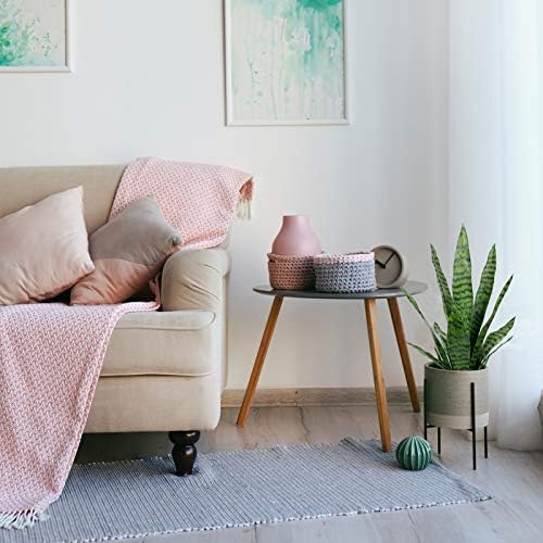 Bird Fiy Artificial Snake Plant 22.5" Faux Agave Fake Sansevieria Artificial Potted Plants for Indoor and Outdoor Home Office Décor - Image 5