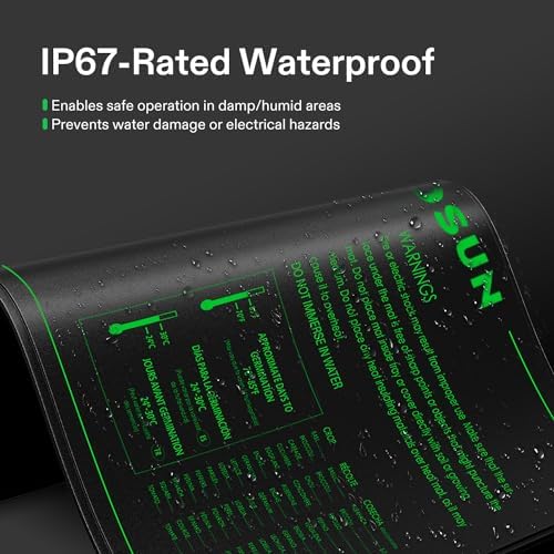 VIVOSUN 48" x 20.75" Durable Waterproof Seedling Heat Mat - Image 4