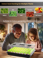 54-Cell Seed Starter Tray with Full Spectrum Grow Light (1) - Image 7