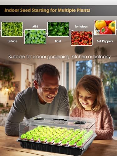 54-Cell Seed Starter Tray with Full Spectrum Grow Light (1) - Image 7