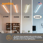 Sunlite 30429 F39T5/850/HO 34-Inch T5 Linear Fluorescent Lamp, 39 Watts, 3100 Lumens, 6500K Daylight, Miniature G5 Bi-Pin Base, ROHS Compliant, High Performance Straight Tube, 40 Pack - Image 7