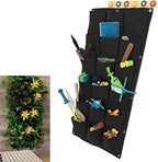 Planting Bags Wall Hanging Pockets Gardening Planter Outdoor Indoor Vertical Greening Grow Bags for Yards, Apartments, Balconies, Patios, Schoolyards and Community and Rooftop Gardens (36 Pockets) - Image 2