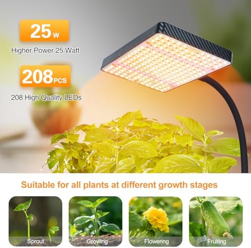 FECiDA High Output Tall Grow Lights for Indoor Plants with Stand and Timer - Image 5
