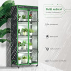 Indoor Greenhouse Kit with Grow Lights & Cover, 36"W x 18"D x 72"H - Image 6