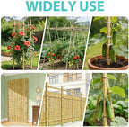 Bamboo Stakes 4.8FT, Approx 5ft Plant Stakes, Garden Stakes 25pcs Specifically Designed for Climbing Plants, Ideal for Tomatoes, Beans, Cucumbers, Peppers, Vines, and More Plant Growth - Image 7