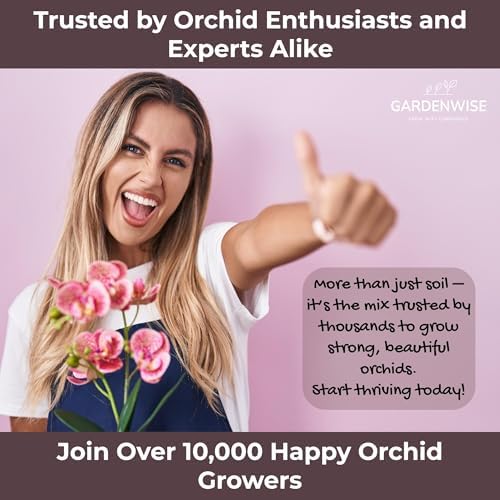 GARDENWISE Orchid Potting Mix – Orchid Bark, Sphagnum Moss, Tree Fern & Perlite for Repotting Phalaenopsis Orchids, Indoor Plants, Orchid Soil Medium – Sustrato para Orquídeas (4 Quart) - Image 7