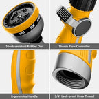 RESTMO Watering Wand Heavy Duty, 15-Inch Long Hose Nozzle Sprayer - Image 7
