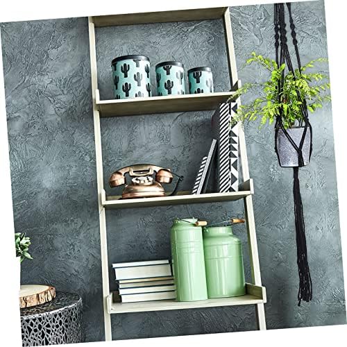 Abaodam Classic Macrame Plant Hangers Wall-Mounted Flower Pot Holders Home Decor - Image 6
