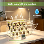 Home Gardening Greenhouse Compact Transparent Display House - Image 6