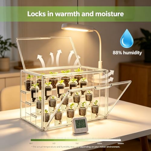 Home Gardening Greenhouse Compact Transparent Display House - Image 6