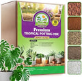 DUSPRO Pre-Mixed 5in1 Tropical Potting Mix, Drainage & Root Airflow, 16QT by DUSPRO