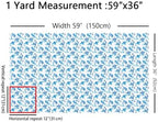 Nautical Upholstery by The Yard, Sea Turtle Shell and Shark Dolphin Animals Anchors DIY Art, Blue White, Wild Ocean Life, 5 Yards - Image 5