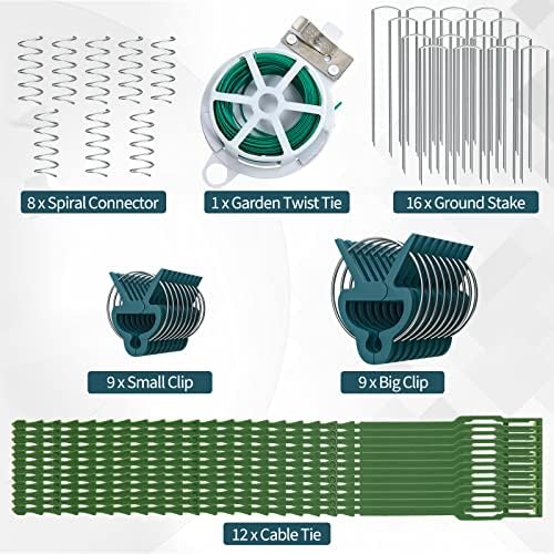 GIANTEX 8 Panel Cucumber Trellis, A-Frame Garden Trellis for Plant Climbing - Image 4