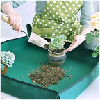 2pcs Plant Transplanting Repotting Mat Garden Mat for Repotting Succulent Plants Change Soil Portable Foldable Reusable for Pruned Plants Seedlings Potted Watering (Size : 100 * 100cm) - Image 5