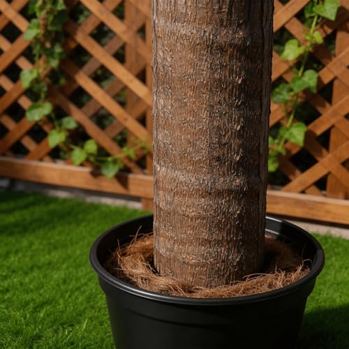 NAHARO Artificial Tree Bark–118x39.4IN Cuttable Faux Tree Bark for Pillars, Pipes, Columns & Walls – Moss Bark for DIY Garden, Floor & Indoor Wall Decor - Image 5