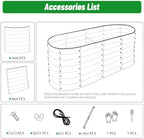SnugNiture Galvanized Steel Raised Garden Bed Kit - 4x2x2 ft Large Metal Planter Box for Vegetables, Flowers, Herbs | Easy Assembly, Open Bottom Design - Image 6