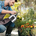 Watering Spray Bottle Stainless Steel Misting Can Garden Plant Mister Pot for Home Plants - Image 3