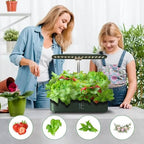 Hydroponic Garden System, 12-Pod Indoor Garden with 24W LED Grow Light - Image 7