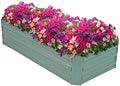 Sunnydaze Rectangle Galvanized Raised Garden Bed for Vegetables & Flowers by SunnydazeDecor
