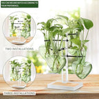 Plants Propagation Stations Plant Terrarium Kit Gift for Women - Image 3