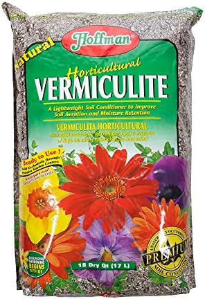 Hoffman Horticultural Vermiculite Lightweight Garden Soil Conditioner for Aeration and Moisture Retention, 18qt, 4 Pack - Image 3
