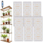 Garpsen Plant Light, 882 LEDs Full Spectrum 6000K Grow Light Panel, 6Panels by Garpsen