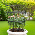 Large 24.6"x17" Peony Support Rings - Metal Plant Support by Goooxim
