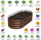 SnugNiture Raised Garden Bed Outdoor 4x2x1ft, 2 Pack - Image 4