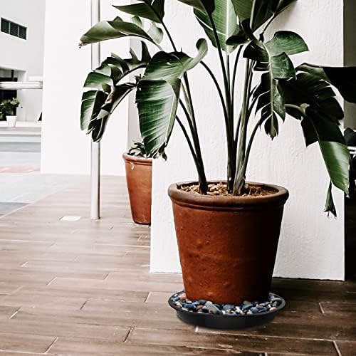 Plant Saucer 16 18 20 22 Inch, 4 Pack Heavy Duty Large Plant Tray for Planter Pot, Plastic Flower Pot Saucers Drip Water Trays for Indoors and Outdoors (20 Inch) - Image 6