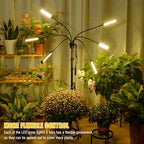 LED Grow Lights for Indoor Plants Full Spectrum, 540 LEDs Plant Lights for Indoor Growing with 58" Adjustable Stand, Plant Grow Lights with Auto 5H/10H/15H Timer for Indoor Tall Plants. - Image 4