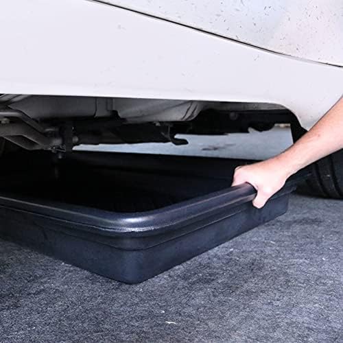 PIG Containment Tray - Rim to Rim Dimensions 52.25" L x 16.25" W x 5" H Utility Tray - Interior Bottom Dimensions 48" L x 12" W - 11.96 gal. Sump Capacity - PAK918 - Image 4