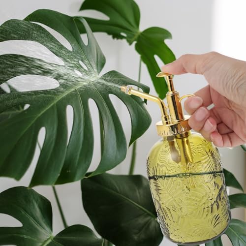 YARNOW 12 Oz Spray Bottle for Plants Garden Sprayer Pump Sprayer Small Watering can with Wide Nozzle Anti-Skid Base for Indoor and Outdoor Plant Care - Image 2