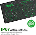 iPower 48” x 20.75” Seeding Heat Mat Upgraded Carbon Film Indoor Warm Hydroponic Plant Germination Starting Pad Durable Waterproof, 48" x 20.75", Black - Image 5